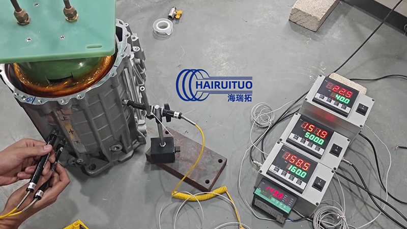 高頻香蕉视频污版加熱設備——新能源電機殼熱套的應用