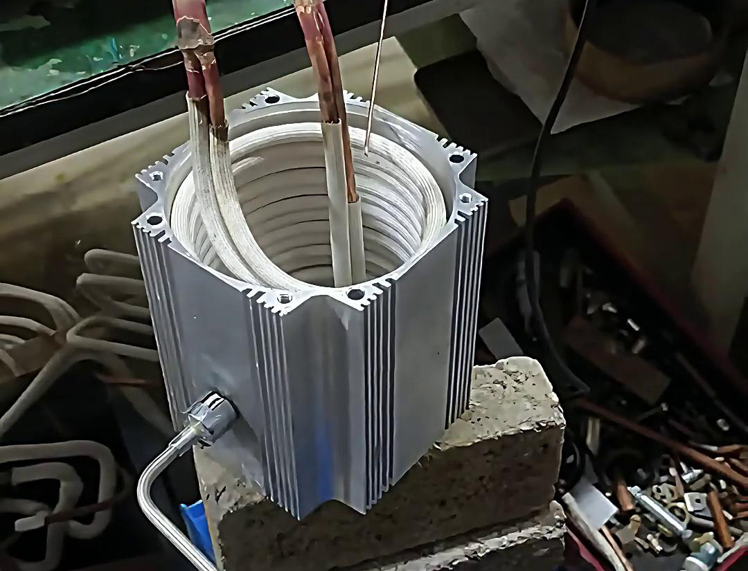 電機製造中中頻香蕉视频污版加熱設備的熱裝工藝實踐(圖3)