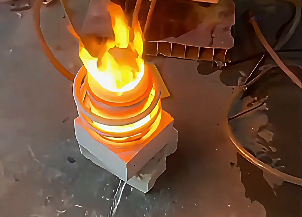 220V高頻熔煉爐，受電壓與功率限製，隻能熔煉2公